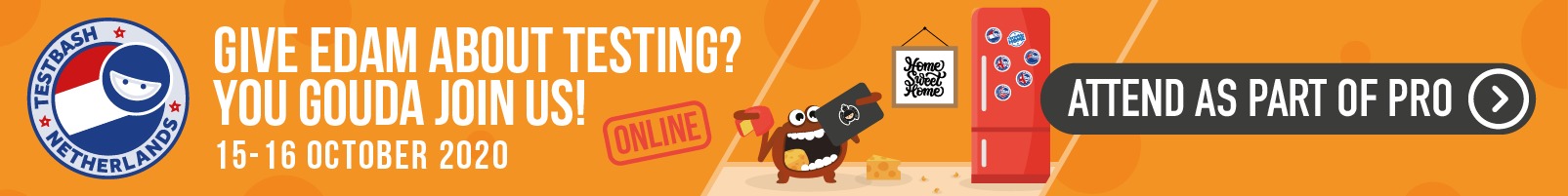 TestBash Netherlands Online 2020 - Conference Day banner image