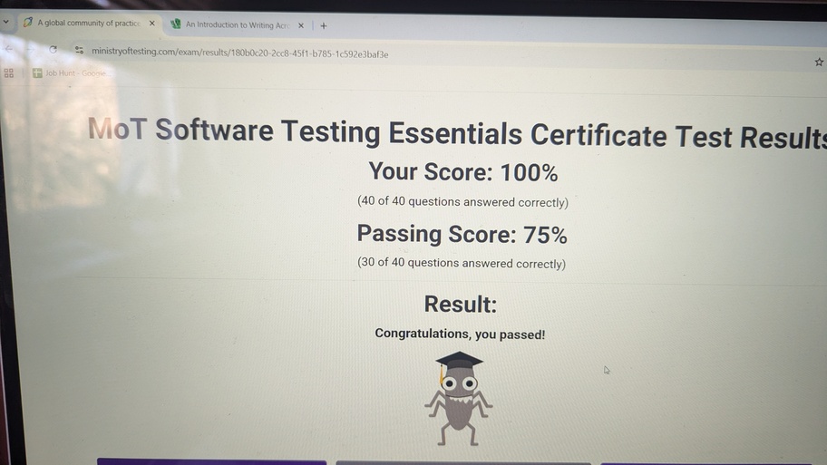 2026 Goals - Progress already! image