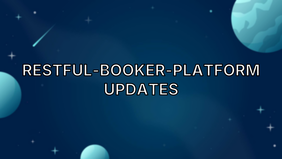 Restful-booker-platform updates image