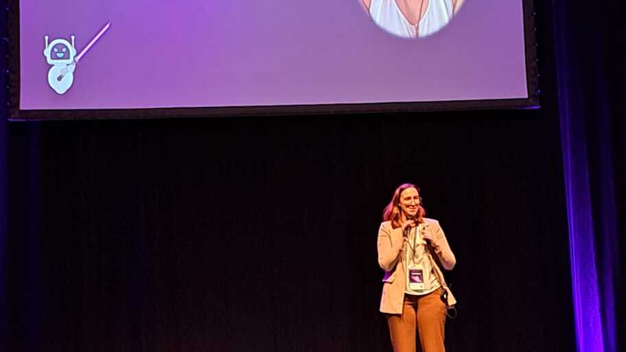 First conference and first time speaking at a conference image