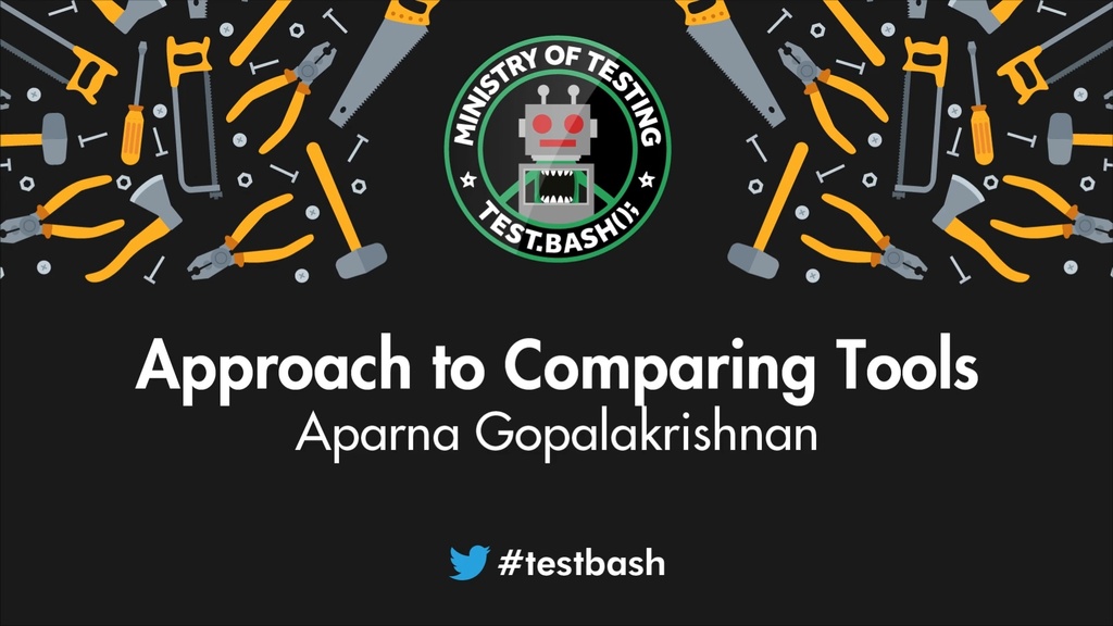 Approach to Comparing Tools with Aparna Gopalakrishnan image
