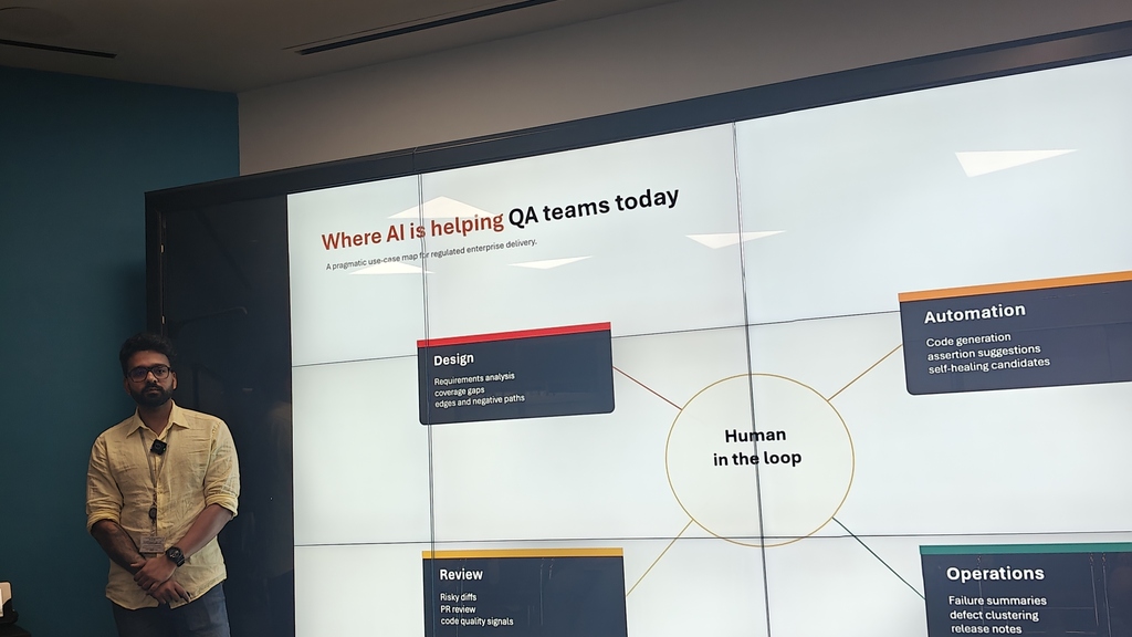 AI won't replace testers, AI would help us image