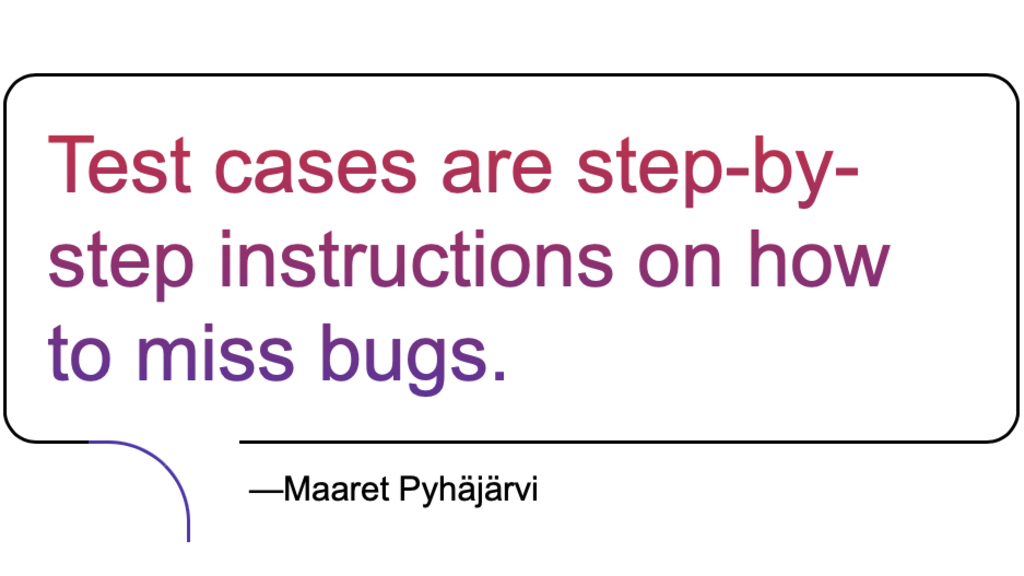 Requirements lead into worse testing? image image