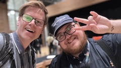 Great to meet Ben in real life at MotaCon!  image