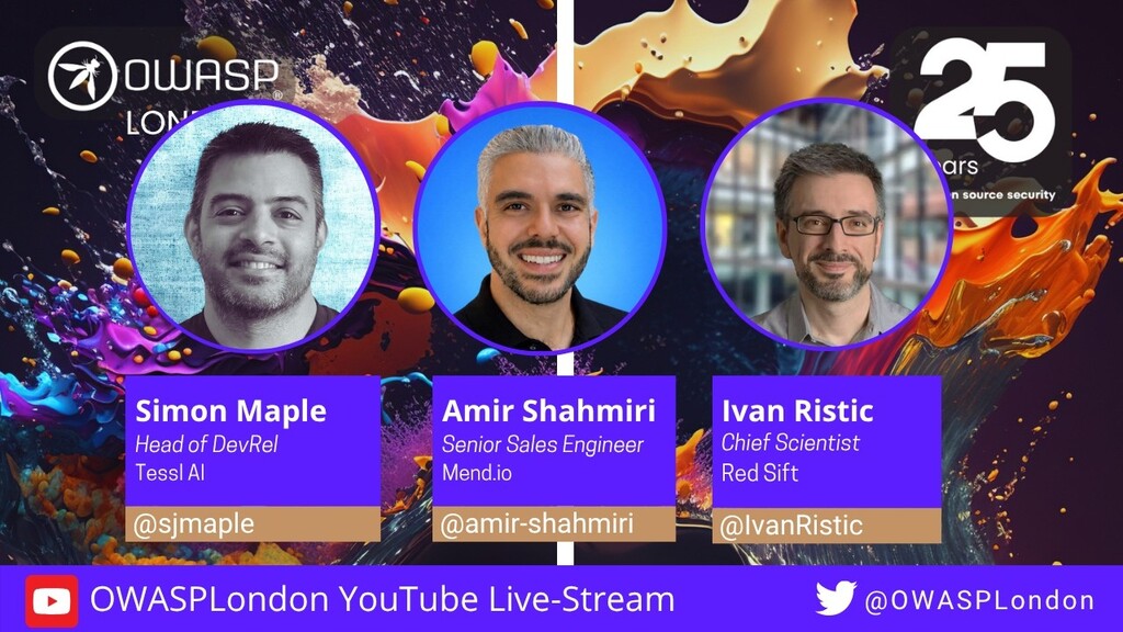 OWASP London Chapter Meetup 31-Mar-2026 Live-Stream - OWASP 25th Anniversary image image