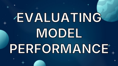 Evaluating model performance image