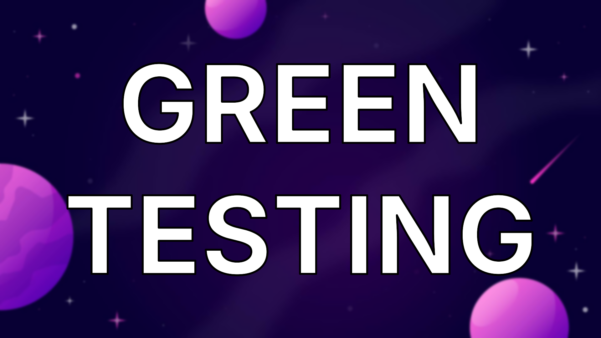 Green Testing | MoTaverse