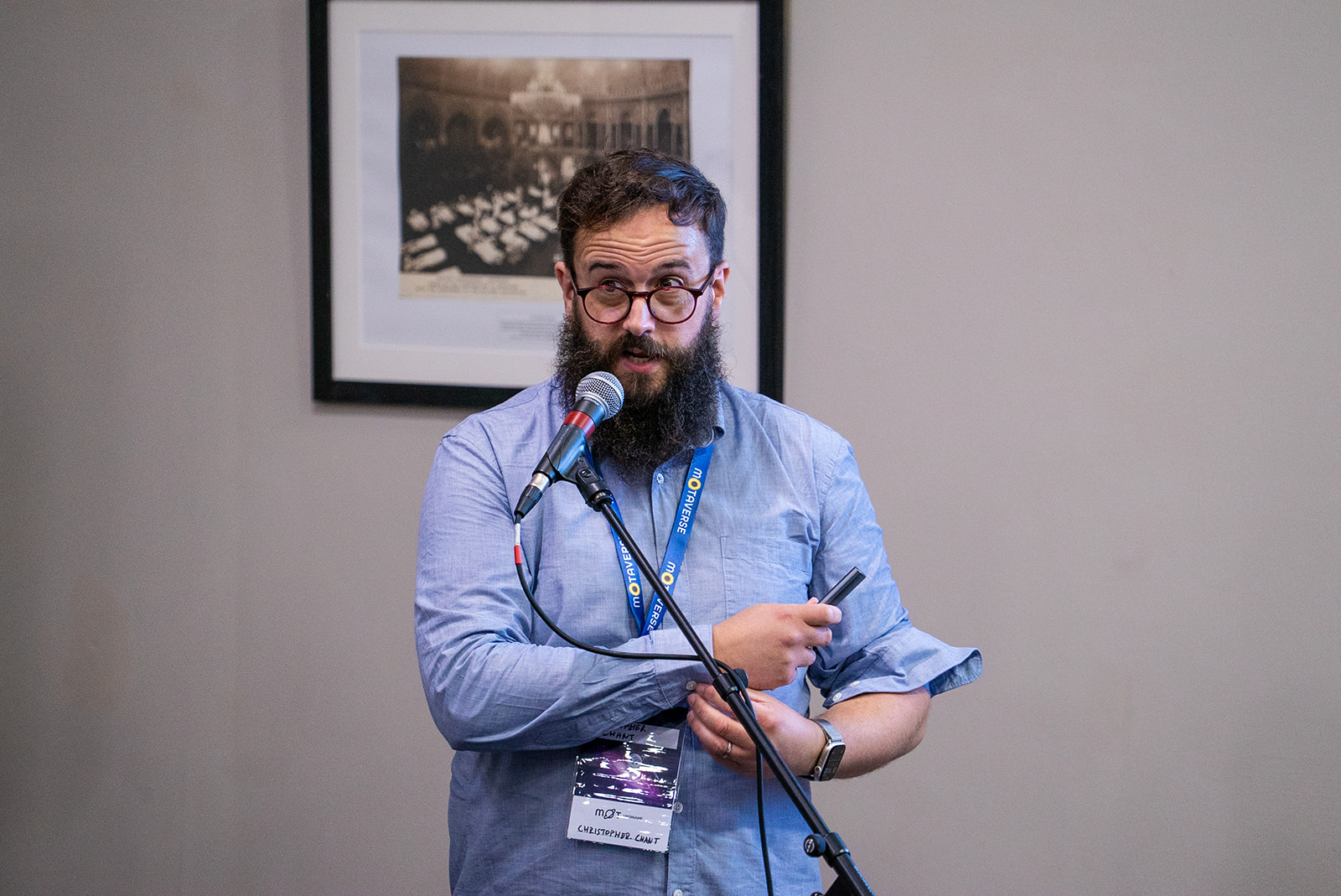 Chris Chant Workshopping at MoTaCon