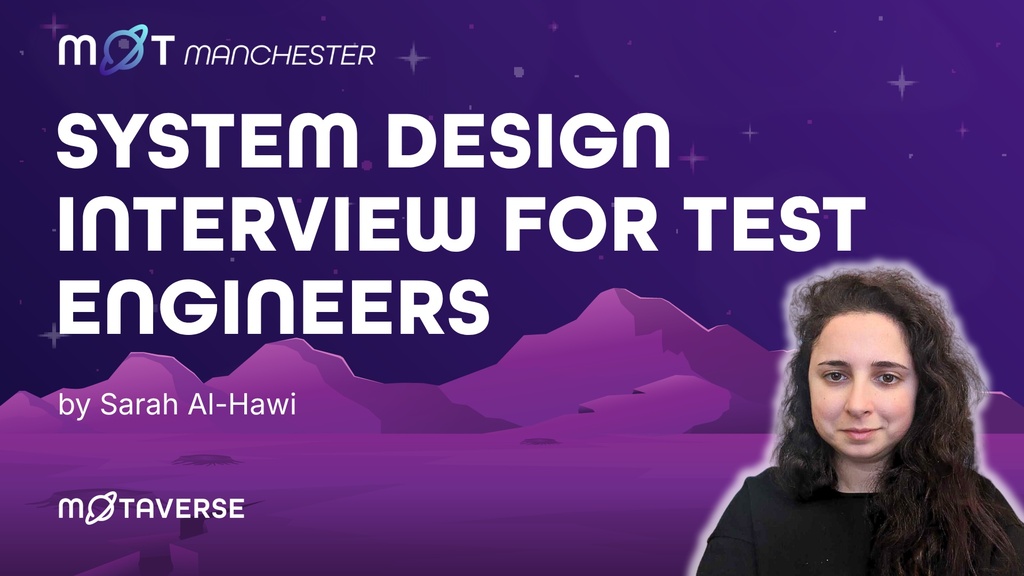 System design interview for test engineers image