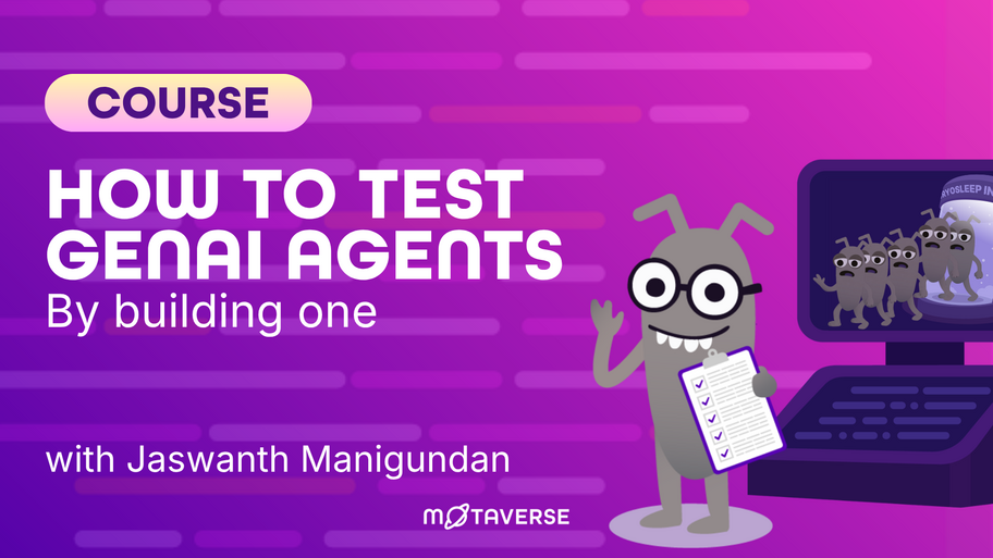 How to test GenAI Agents (by building one) image