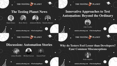 Test Automation - The Testing Planet: Episode 1 image