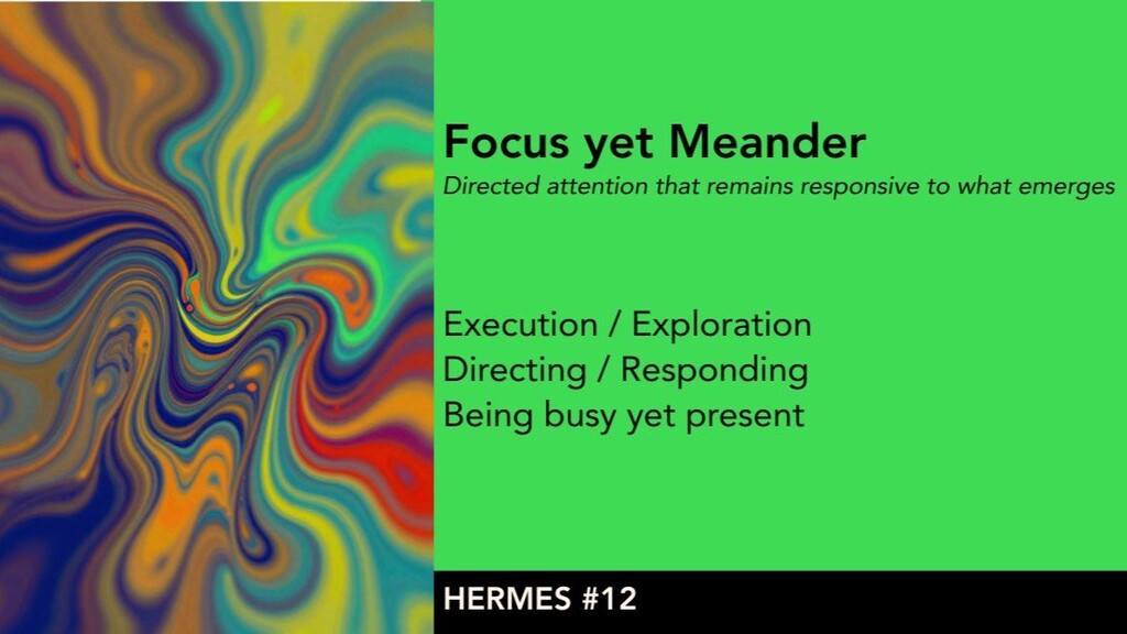 Focus yet Meander image