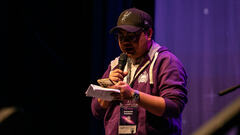 Emmanuel Pedralvez joined the 99 second stage. He travelled from the Philippines! image