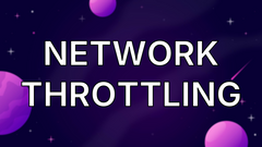Network throttling image