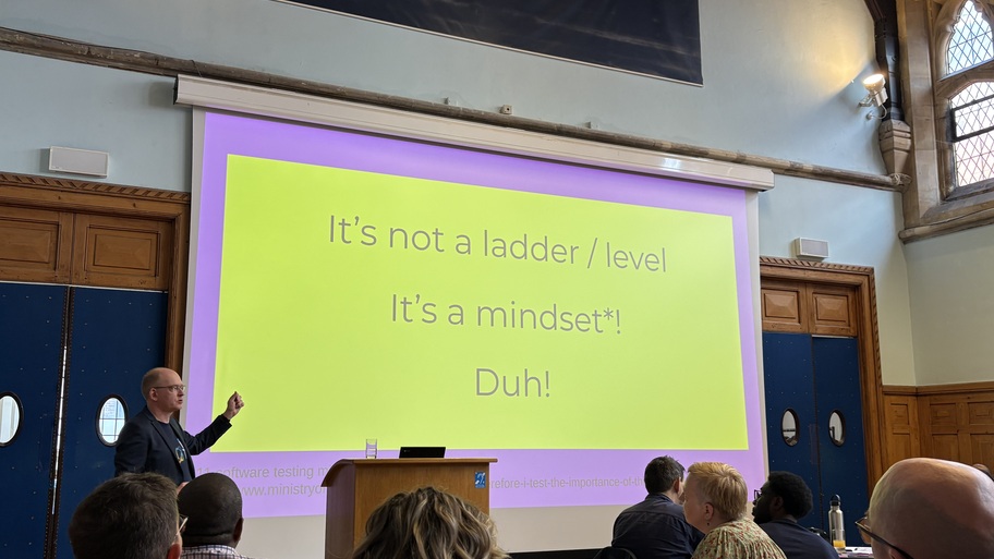 “Mindset not Ladder” image