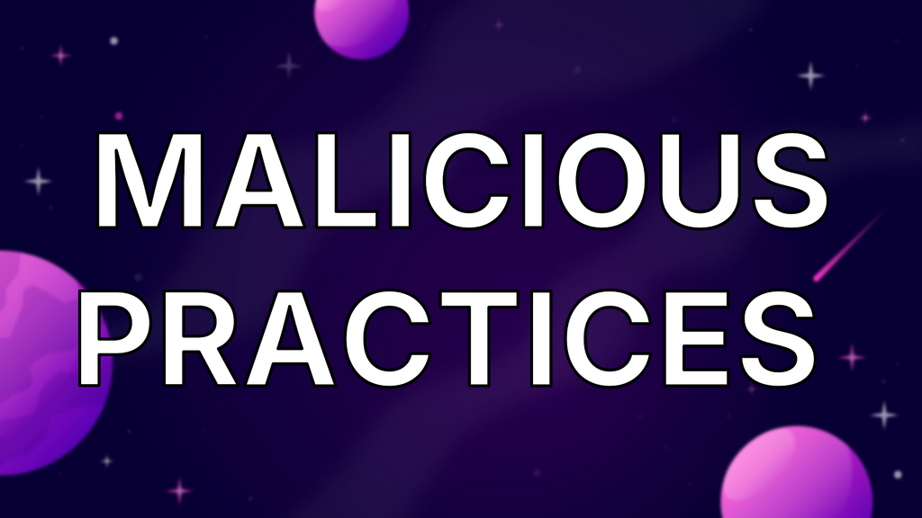 Malicious practices  image
