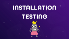 Installation testing image