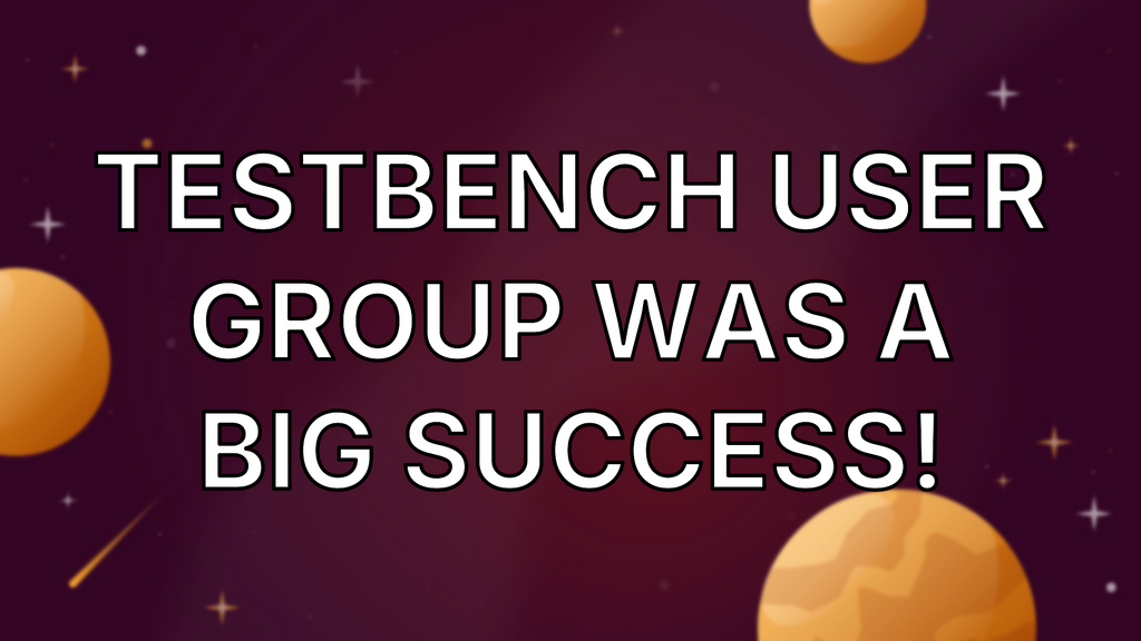 TestBench User Group was a big success! image