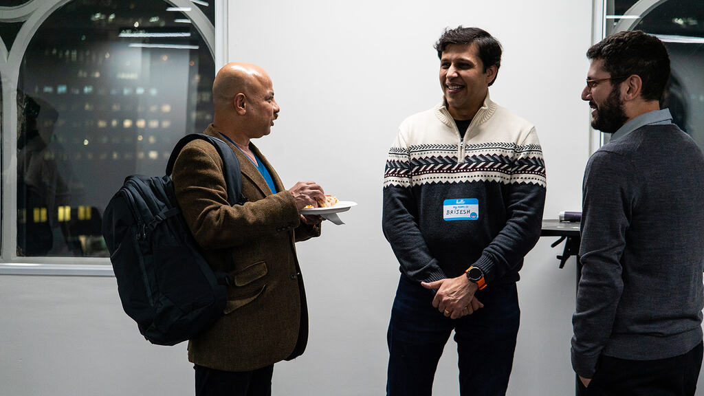 Quality people chattering away at MoT London