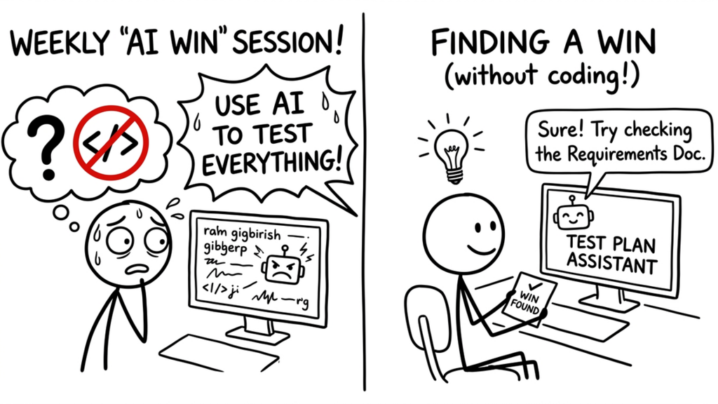 Quick Wins for Using AI in Software Testing image image