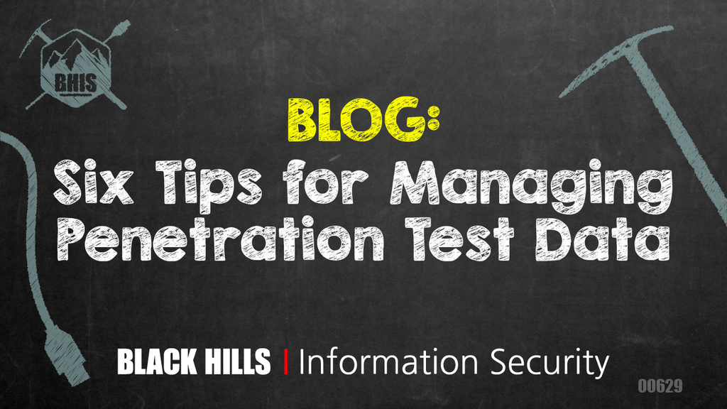 Six Tips for Managing Penetration Test Data Copy image image