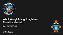 Ever wondered what the connection between weightlifting and leadership is? Wonder no more as Jim Holmes shares al. image