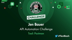 API Challenge - Jen Bauer using Postman image