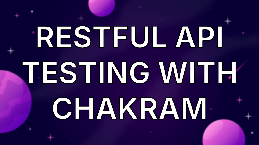 RESTful API Testing With Chakram image