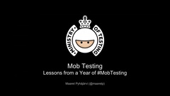 Amp up your skills by testing in a mob! image