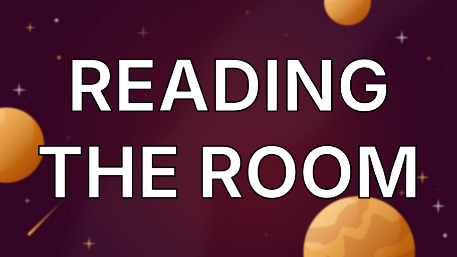 Reading the room image