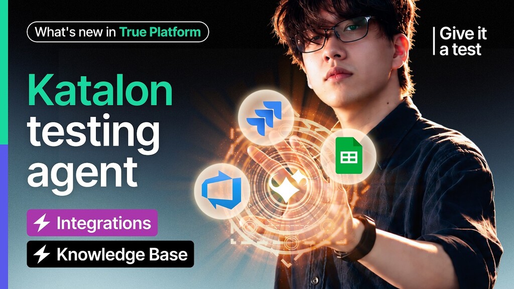 Stop re-pasting context into AI prompts: Katalon AI knowledge base and more. Give It A Test Ep.5. 