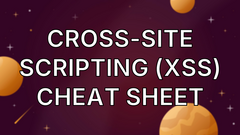 Cross-site scripting (XSS) cheat sheet image