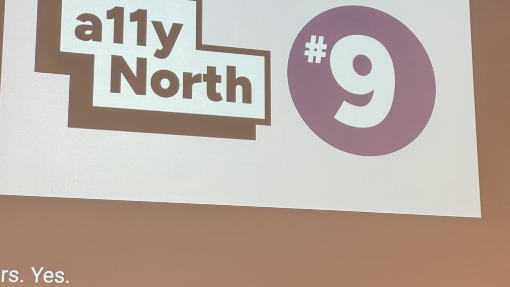 Repping MoT at A11y North image