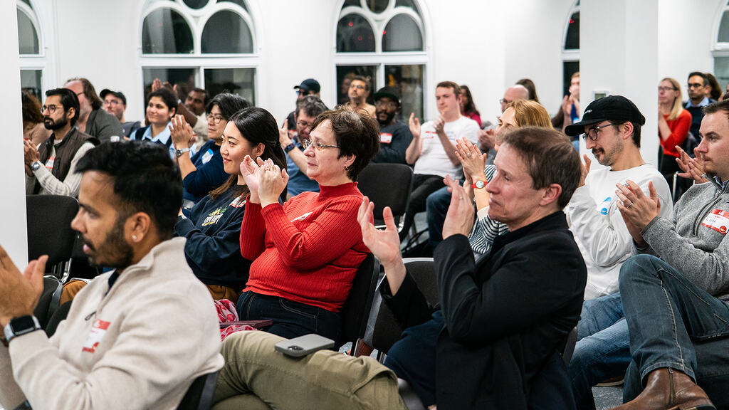 The audience at MoT London.