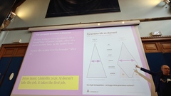 Pyramid becomes diamond  image