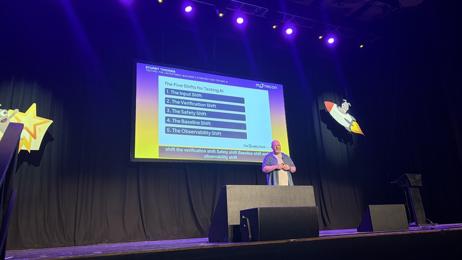 The five shifts of testing AI image