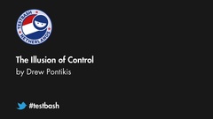 Drew Pontikis explores control at TestBash Netherlands 2019 image