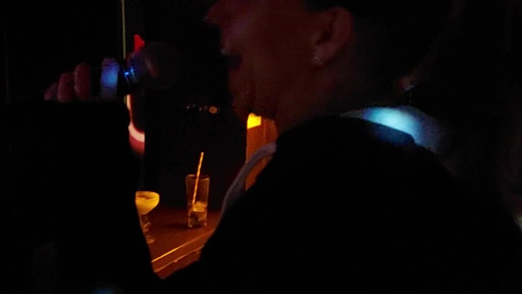 Video of karaoke night with people singing Total Eclipse by Bonnie Tyler image