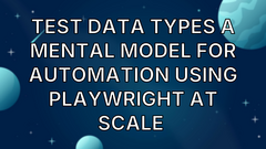 Link to connected post on Data-Driven Testing patterns : https://www.ministryoftesting.com/moments/data-driven-testin... image