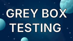 Grey box testing  image