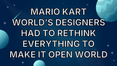Mario Kart World’s designers had to rethink everything to make it open world image