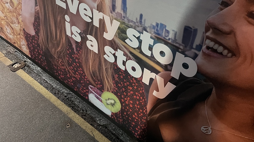 Every stop is a story image