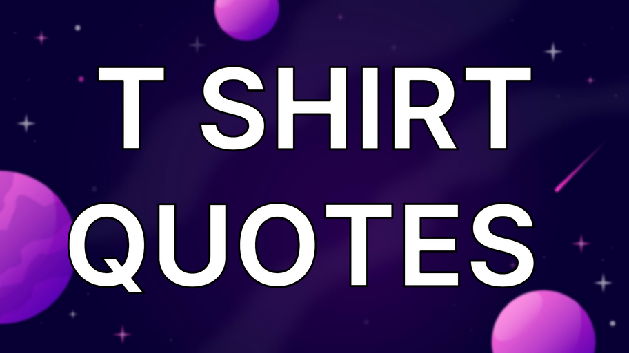 T Shirt quotes  image