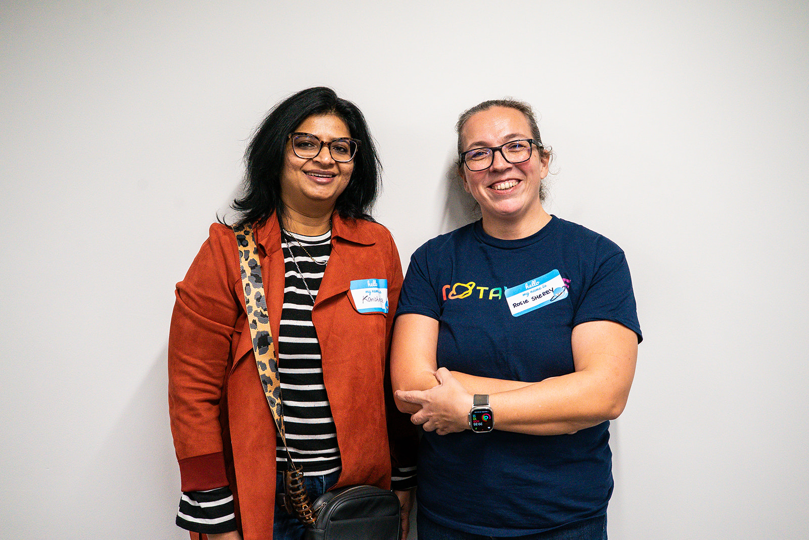 Karishma Khaladkar and Rosie Sherry at MoT London.
