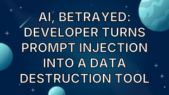 AI, Betrayed: Developer Turns Prompt Injection into a Data Destruction Tool image