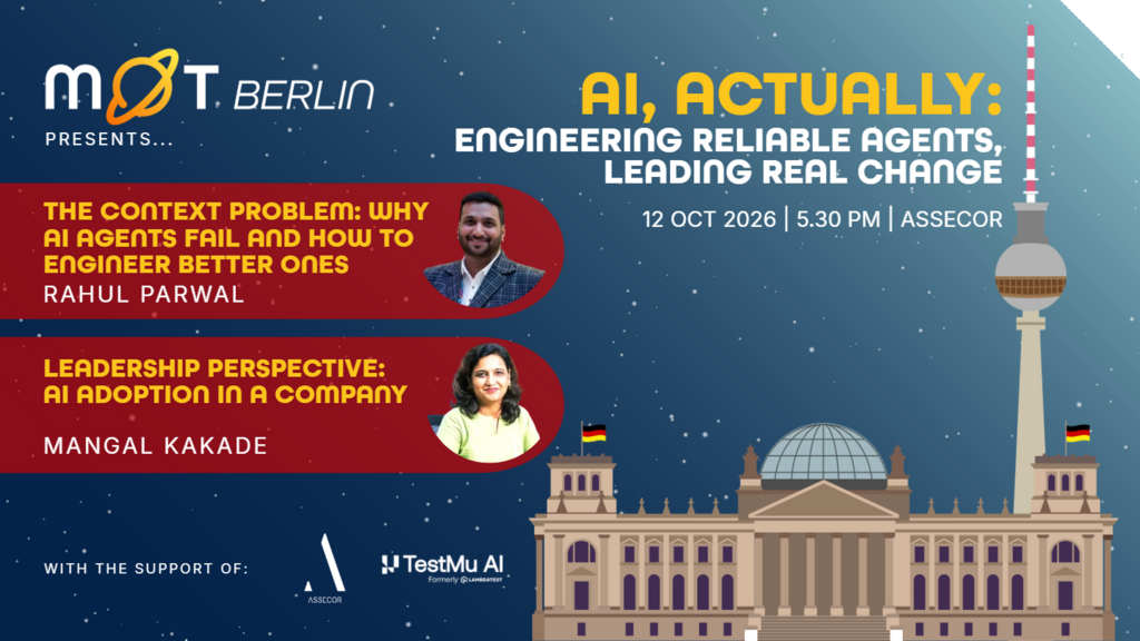 AI, Actually: Engineering Reliable Agents, Leading Real Change banner image