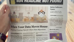 It’s worth looking at things twice, even trice.

This morning when I was reading The testing planet newspaper more thoroughly I realised there is an excerpt of my article on the front page. Not o... image