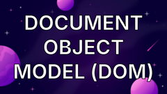 Document Object Model (DOM) image