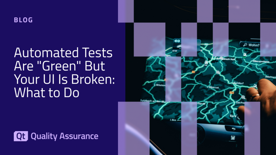 Automated Tests Are "Green" But Your UI Is Broken: How to Balance Feature Testing and Visual Testing in QA image