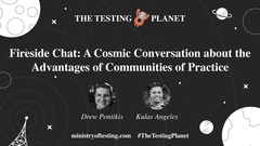 Join Drew and Kulas in this cosmic conversation where they explore the advantages of communities of practice image